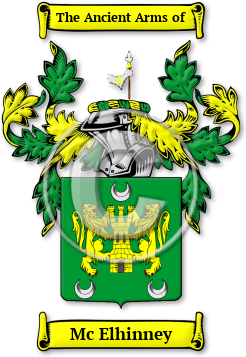 Mc Elhinney Family Crest Download (jpg) Legacy Series - 150 DPI